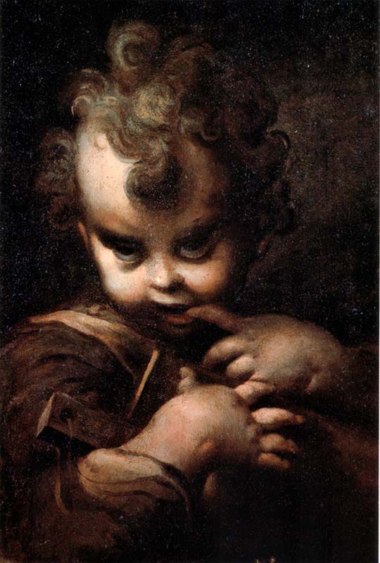 A Child with Abbecedario